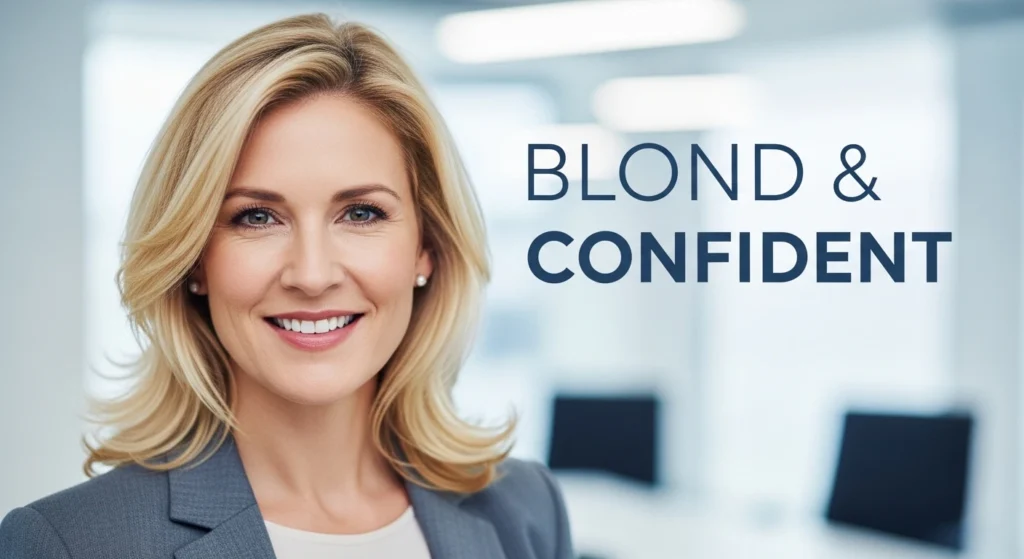 Blond & Confident