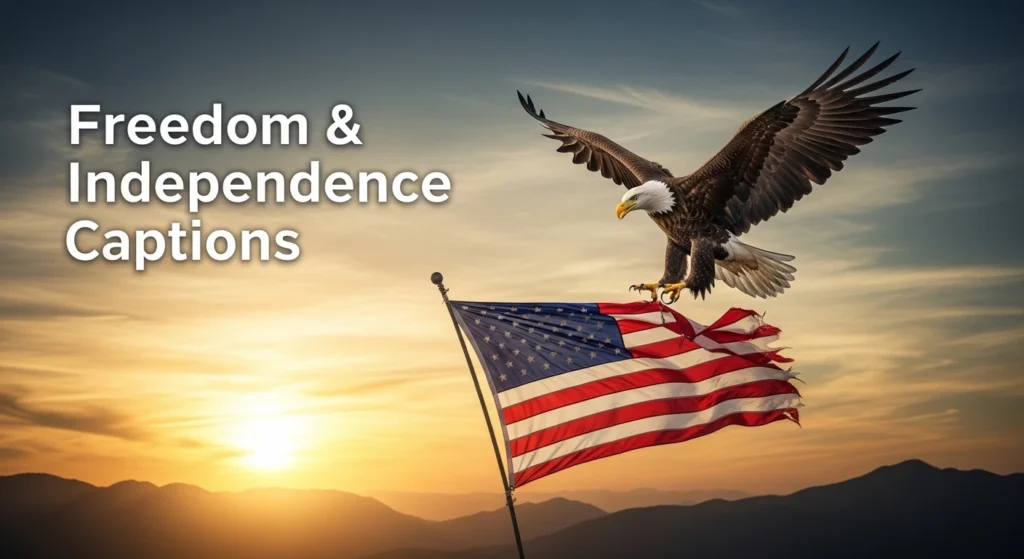 Freedom & Independence Captions