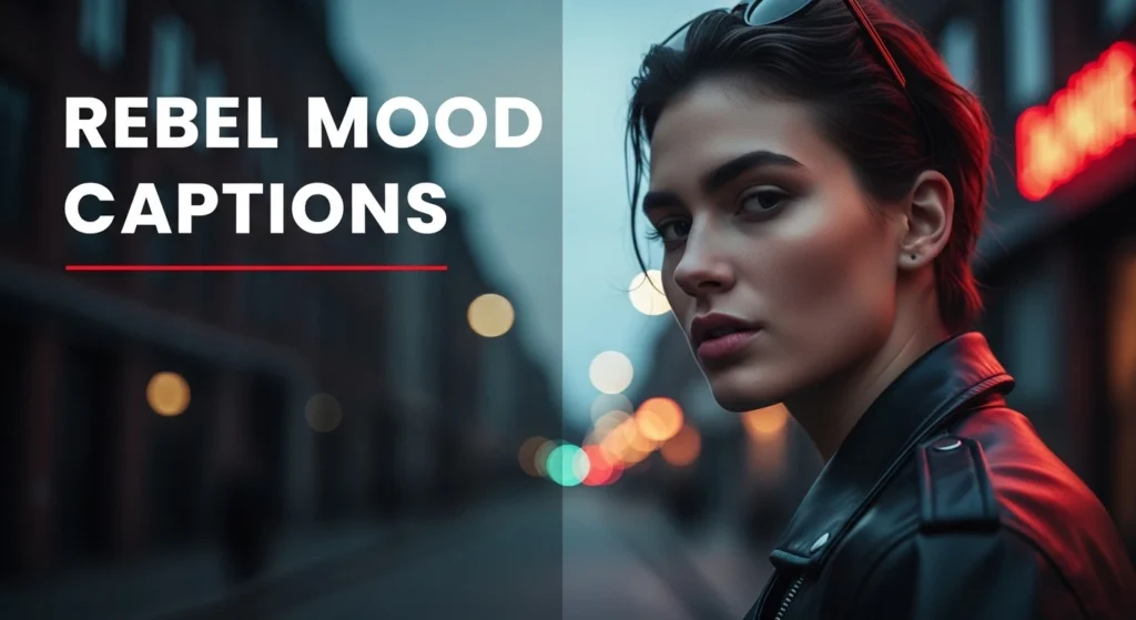 Rebel Mood Captions