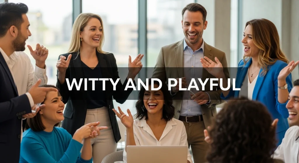 Witty and Playful