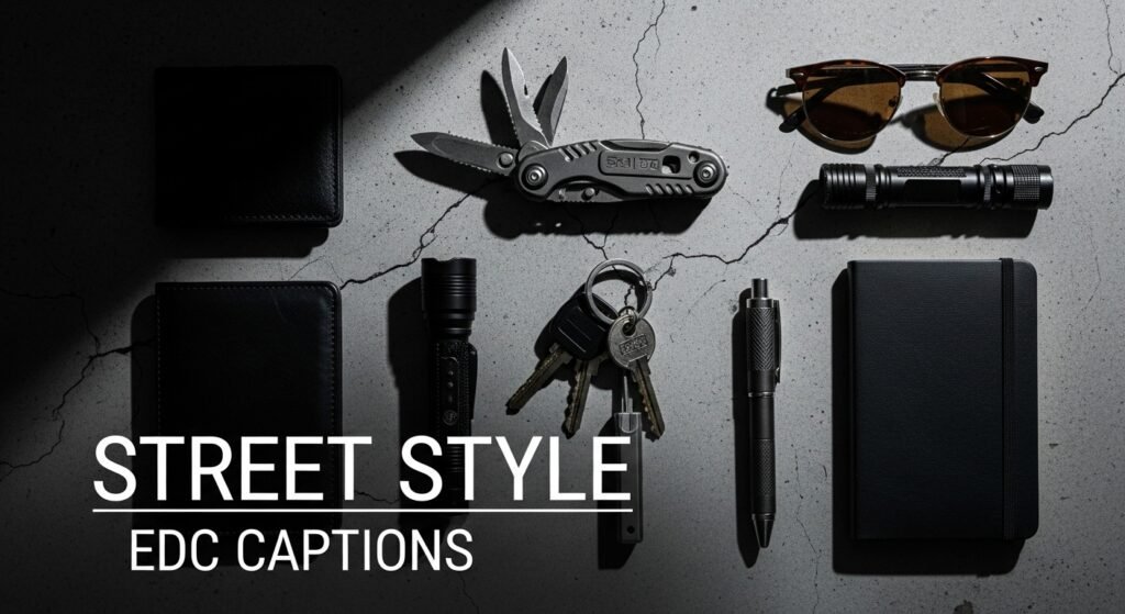 Street Style EDC Captions