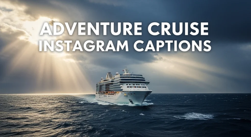 Adventure Cruise Instagram Captions