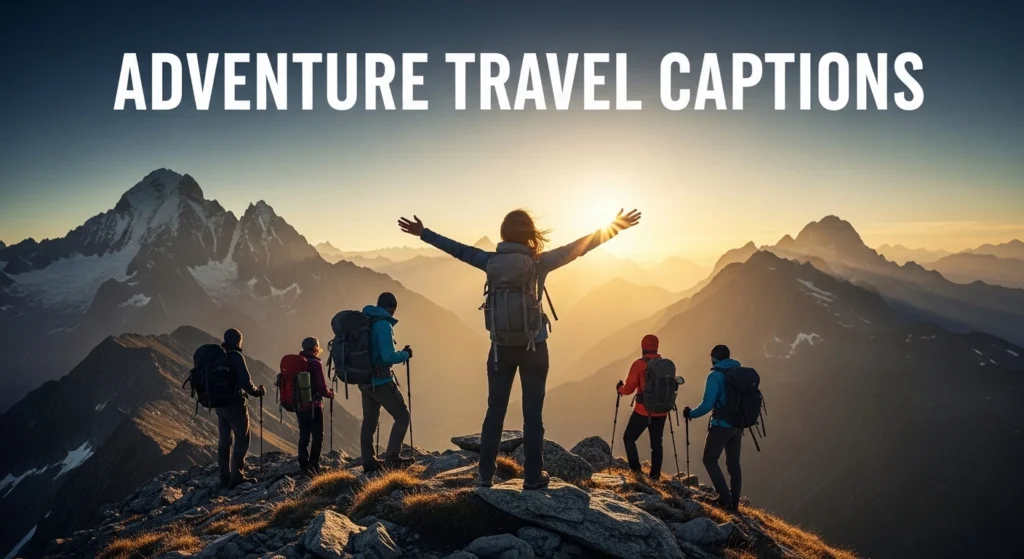 Adventure Travel Captions