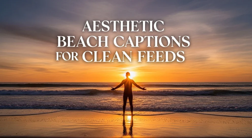 Aesthetic Beach Captions for Clean Feeds
