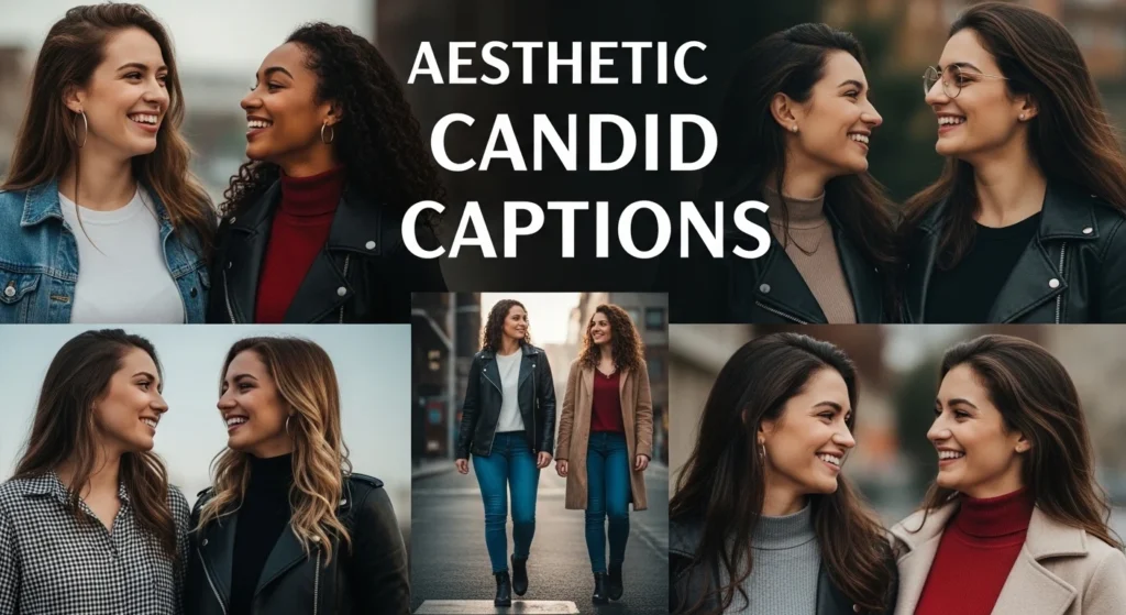 Aesthetic Candid Captions