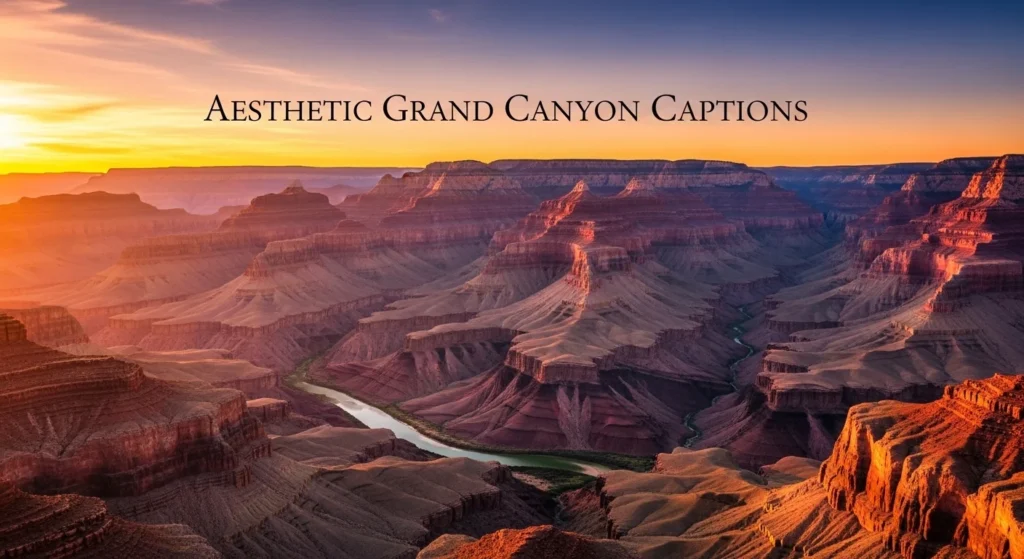 Aesthetic Grand Canyon Captions