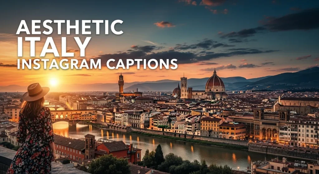 Aesthetic Italy Instagram Captions