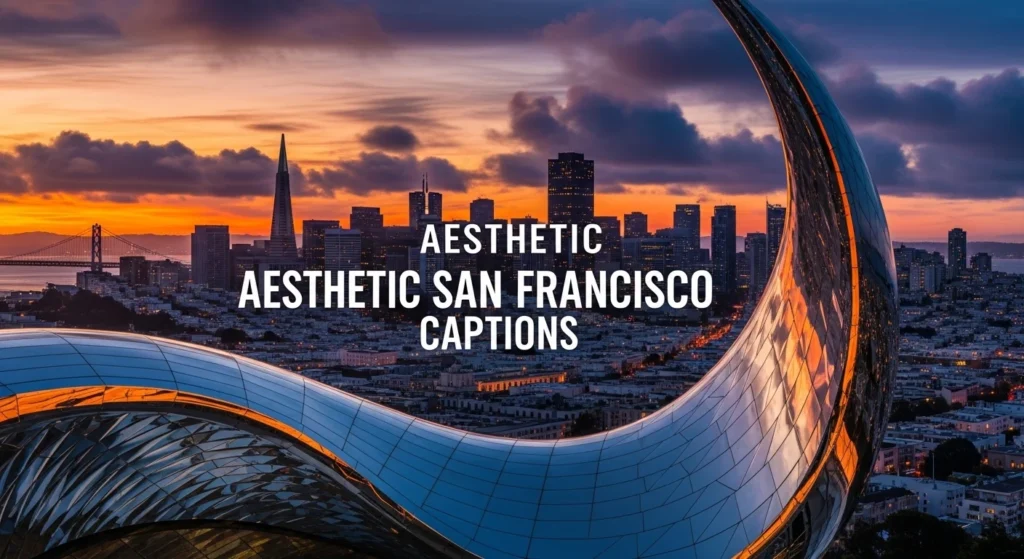 Aesthetic San Francisco Captions