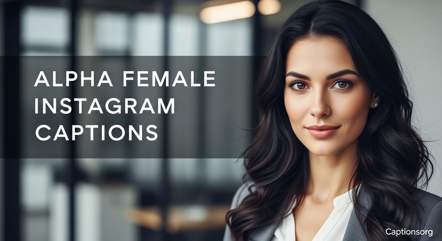 Alpha Female Instagram Captions