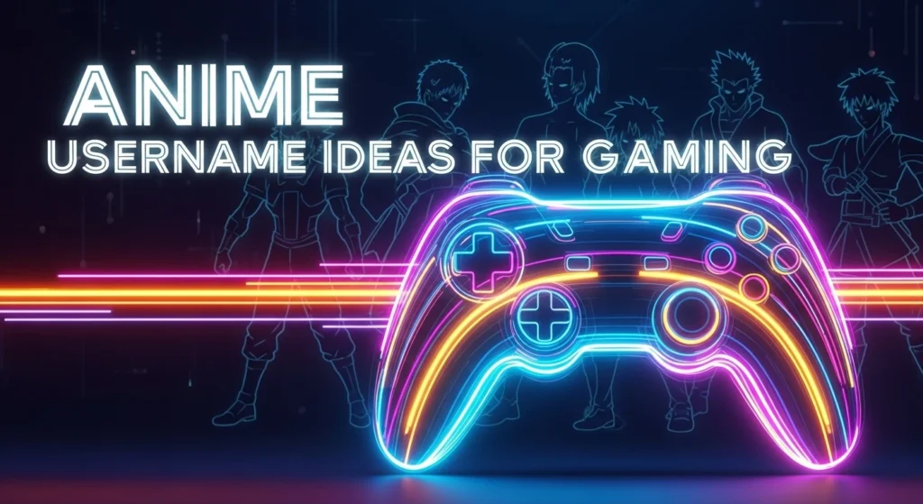 Anime Username Ideas for Gaming