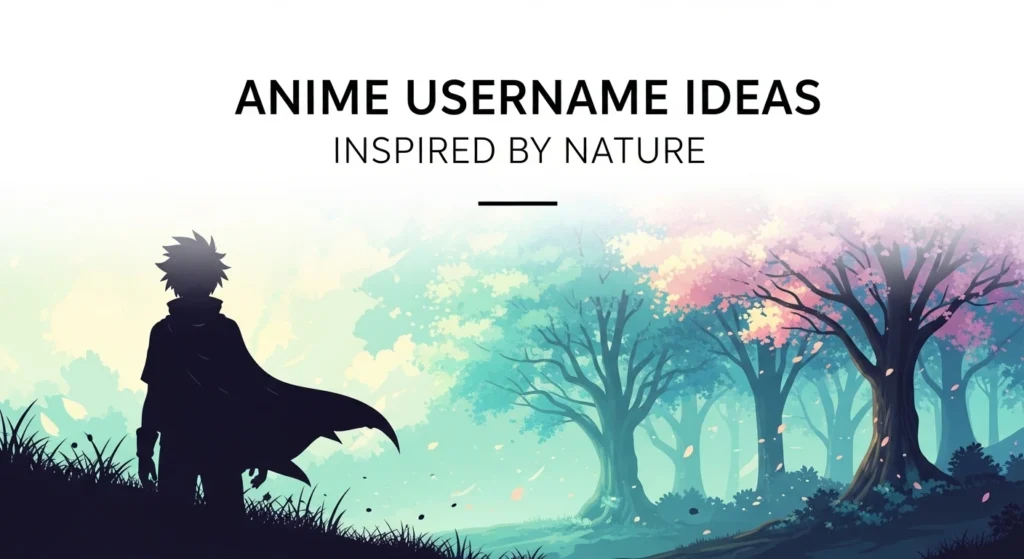 Anime Username Ideas Inspired by Nature