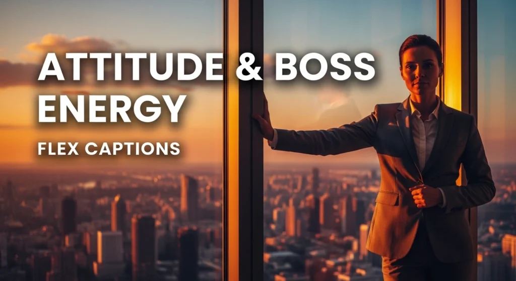 Attitude & Boss Energy Flex Captions