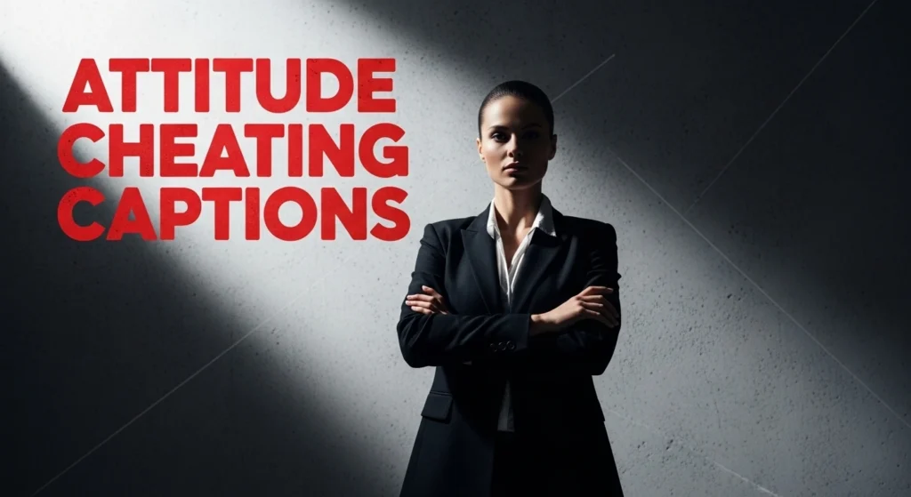 Attitude Cheating Captions
