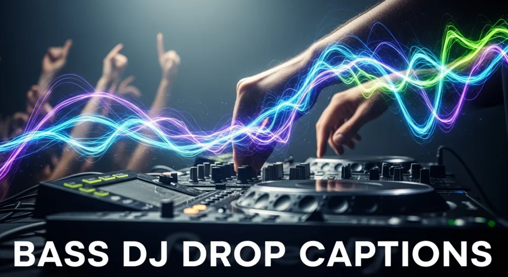 Bass DJ Drop Captions