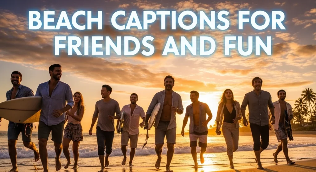 Beach Captions for Friends and Fun