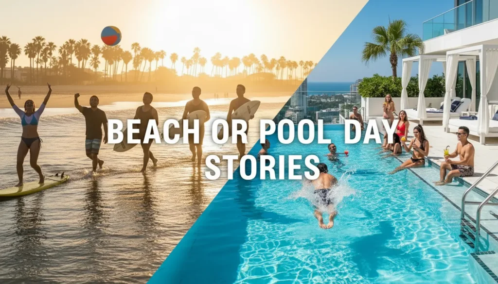 Beach or Pool Day Stories