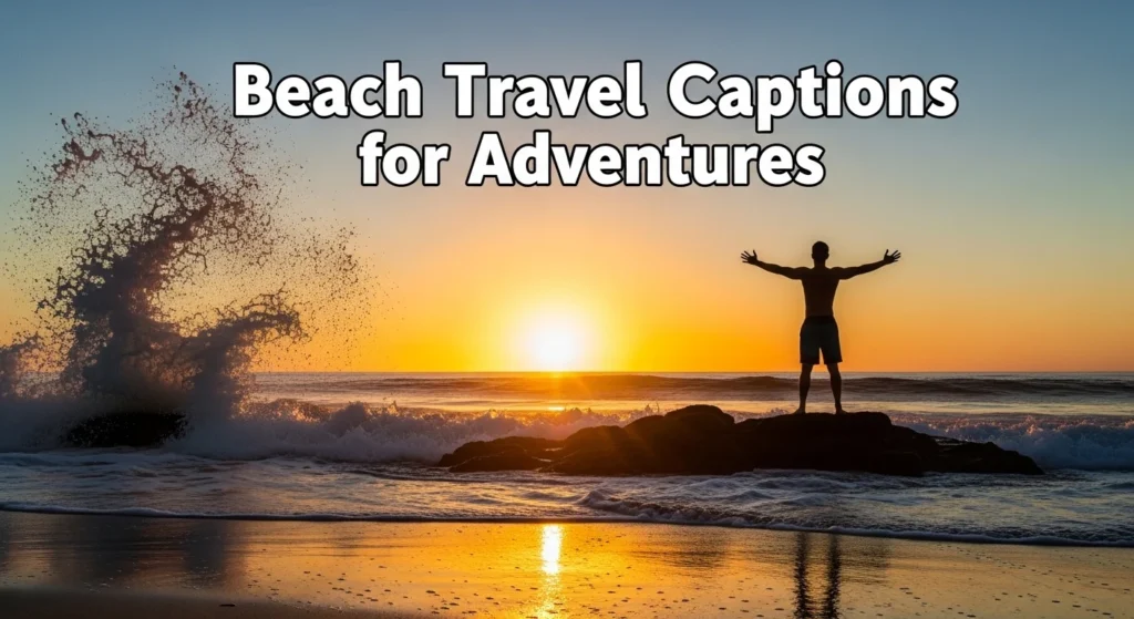 Beach Travel Captions for Adventures