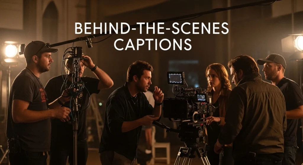 Behind-the-Scenes Captions