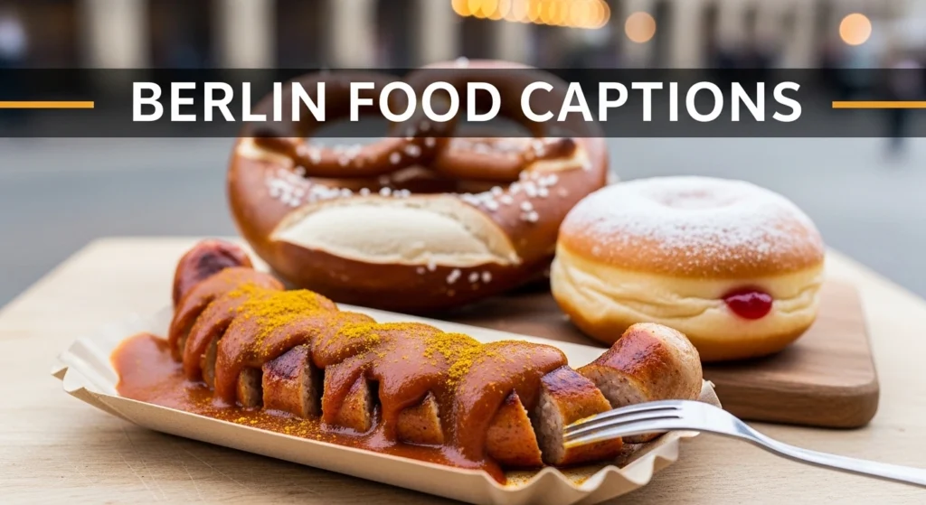Berlin Food Captions