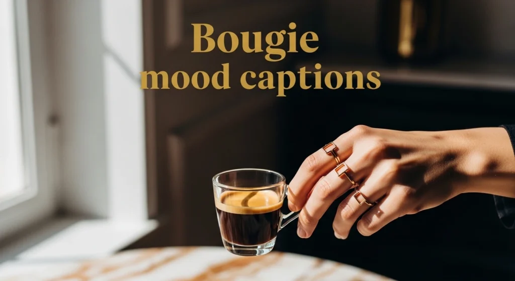 Bougie mood captions