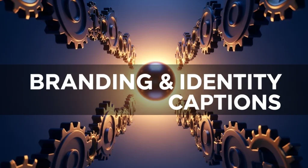 Branding & Identity Captions
