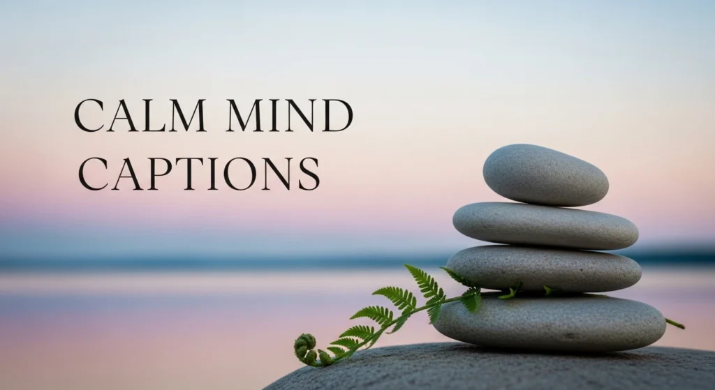 Calm Mind Captions
