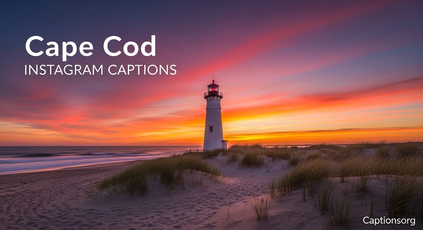 Cape Cod Instagram Captions