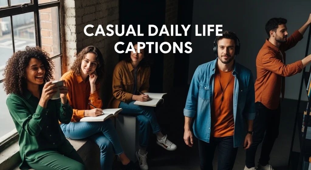 Casual Daily Life Captions