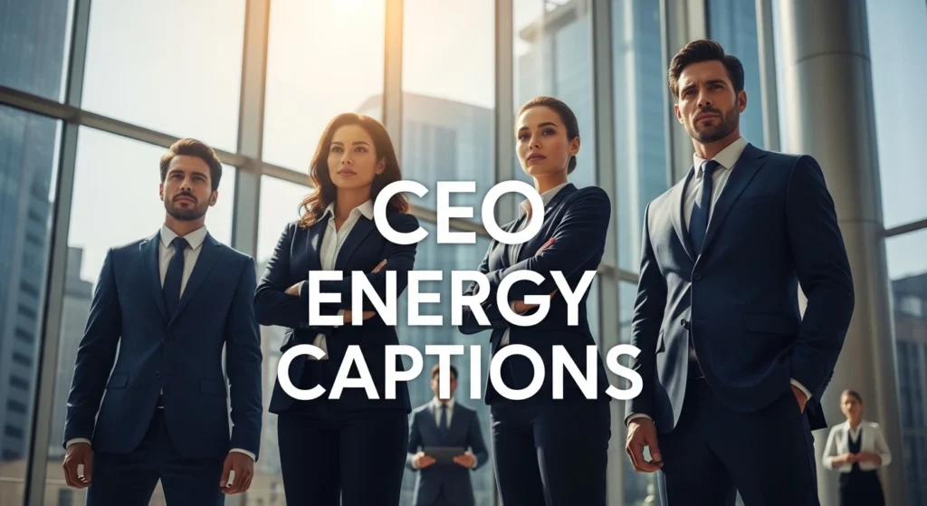 CEO Energy Captions