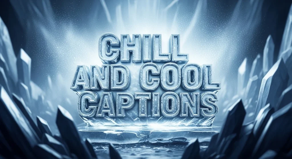 Chill and Cool Captions