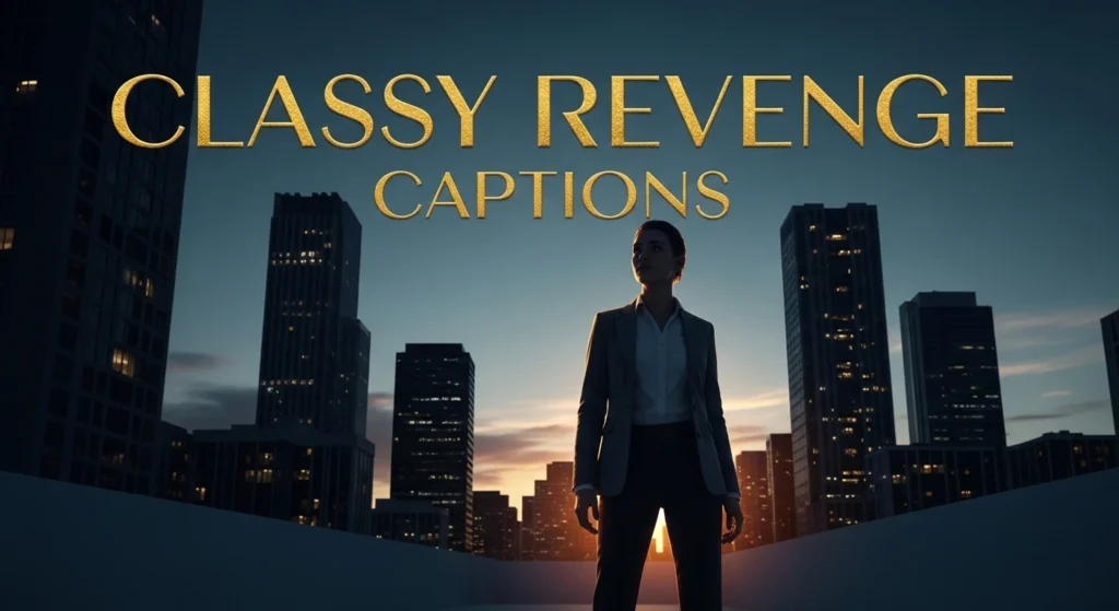 Classy Revenge Captions
