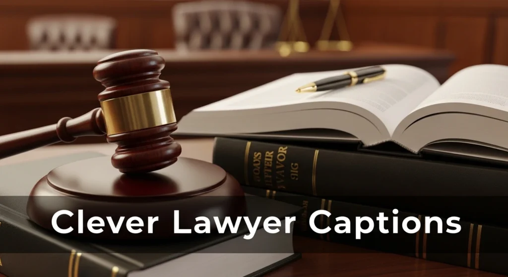 Clever Lawyer Captions