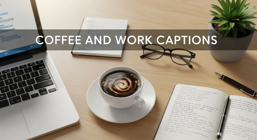 Coffee and Work Captions