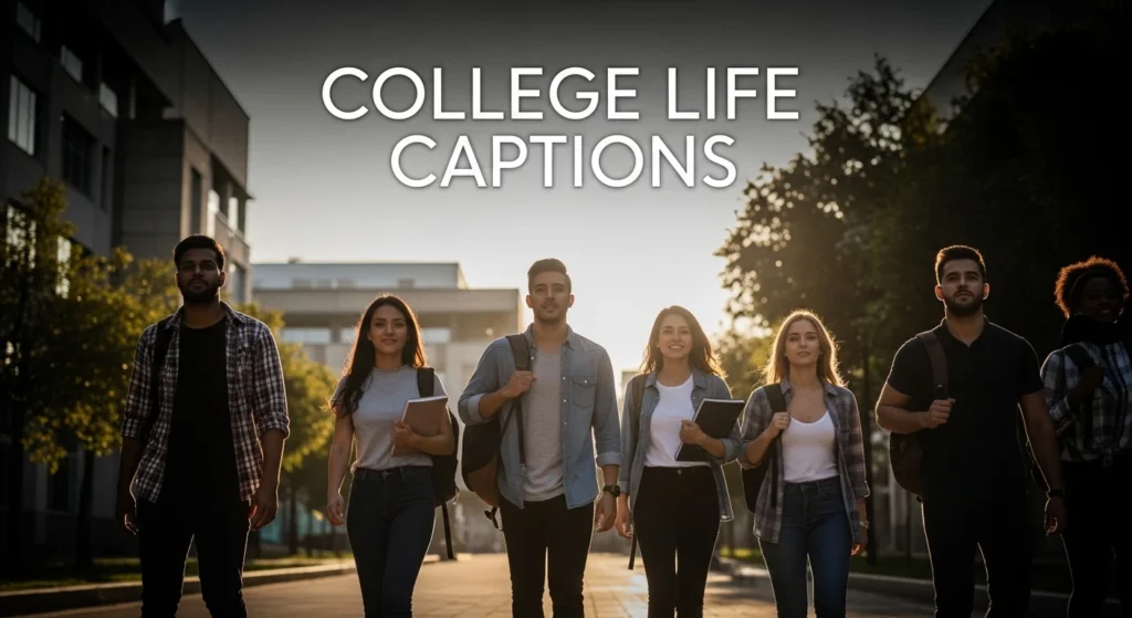 College Life Captions