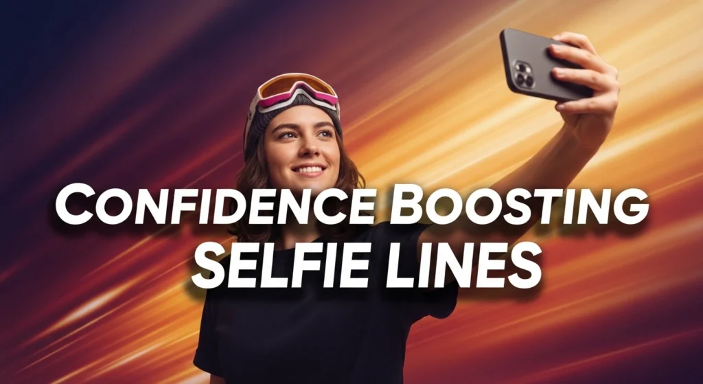 Confidence Boosting Selfie Lines