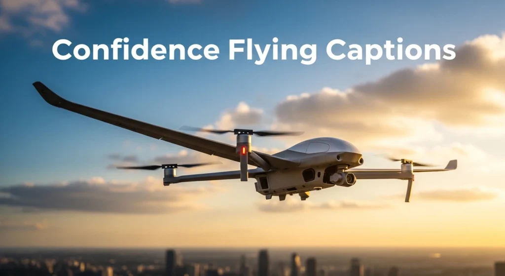 Confidence Flying Captions