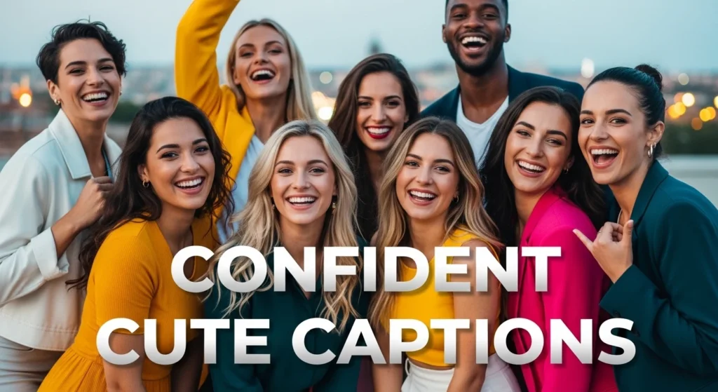 Confident Cute Captions