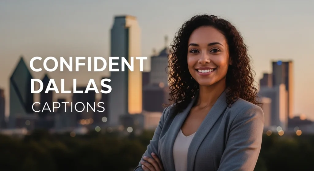 Confident Dallas Captions