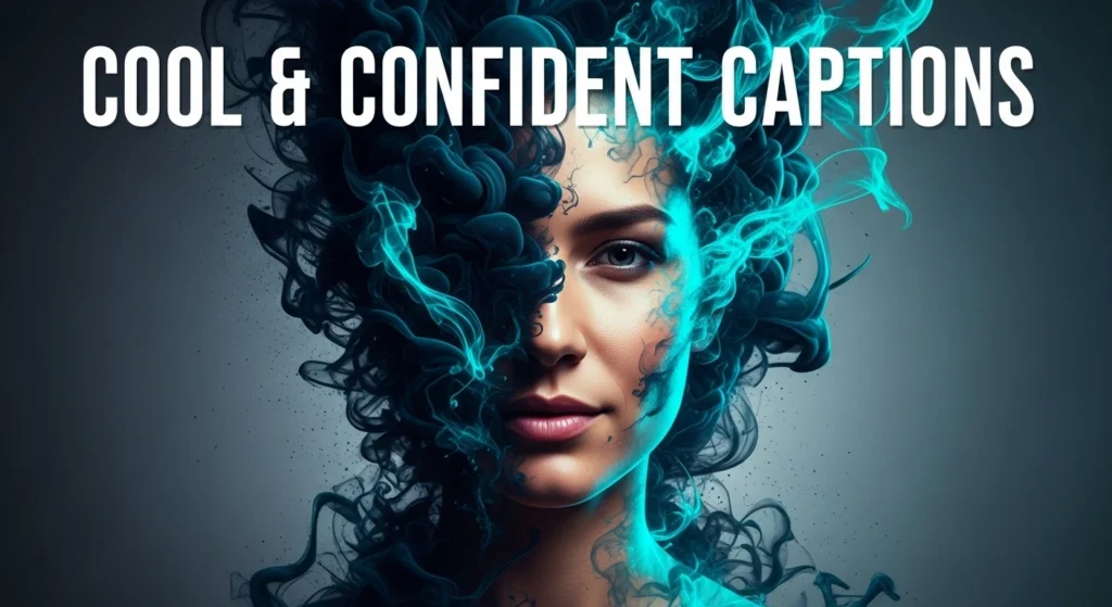 Cool & Confident Captions