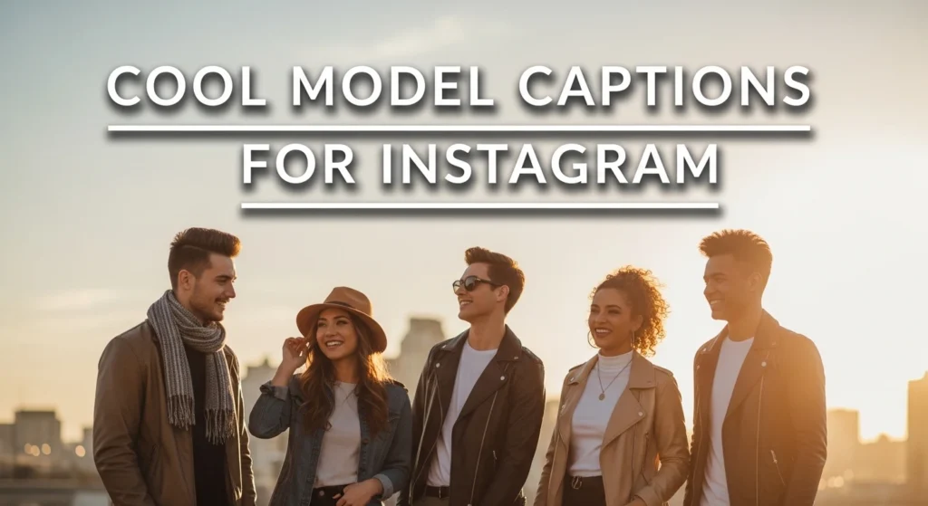 Cool Model Captions for Instagram