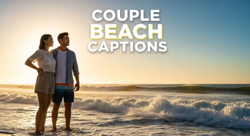 Couple Beach Captions