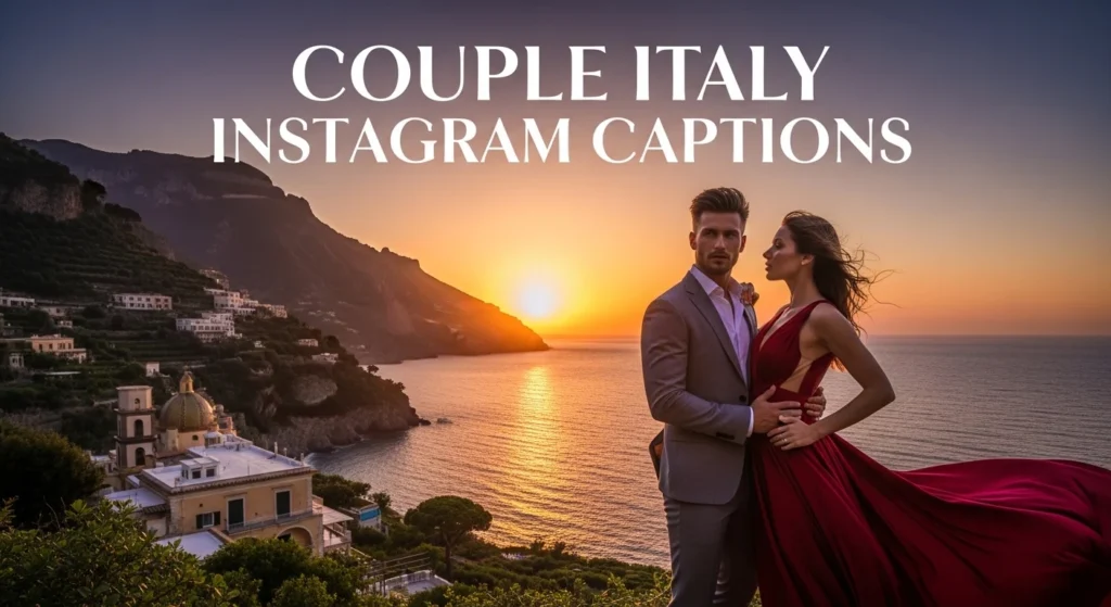 Couple Italy Instagram Captions