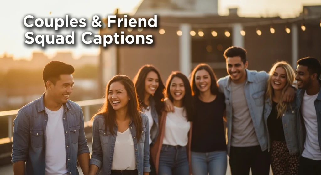 Couples & Friend Squad Captions