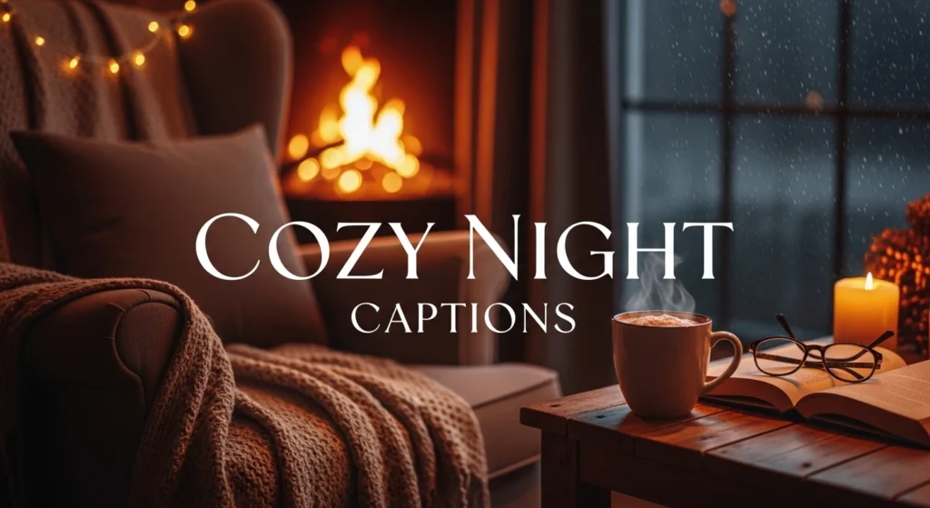 Cozy Night Captions