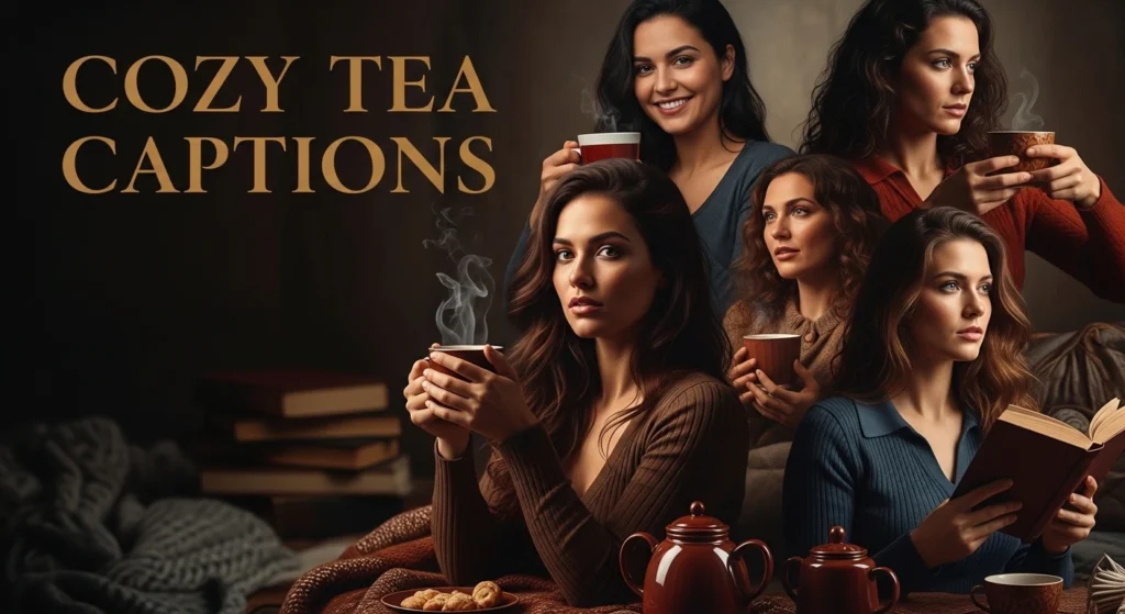 Cozy Tea Captions