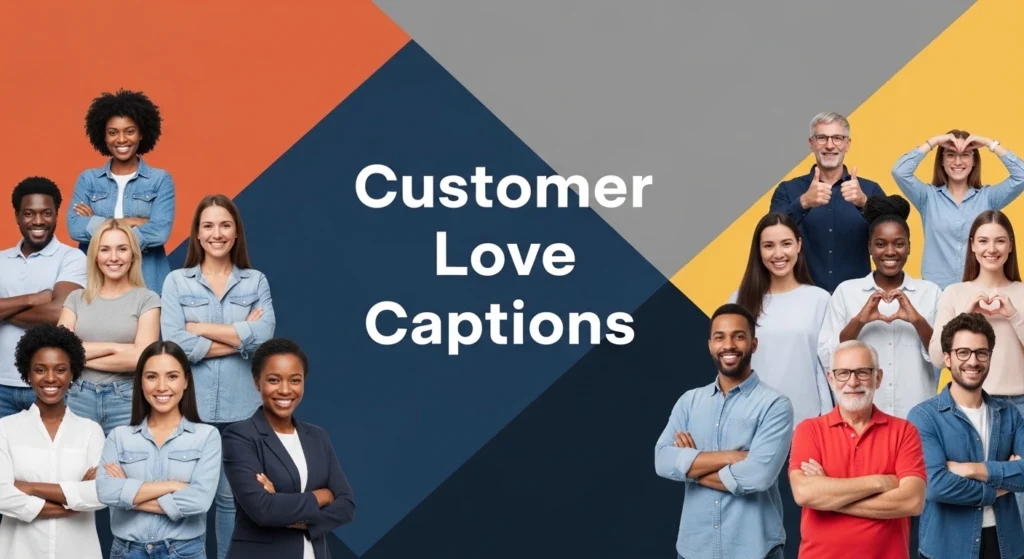 Customer Love Captions