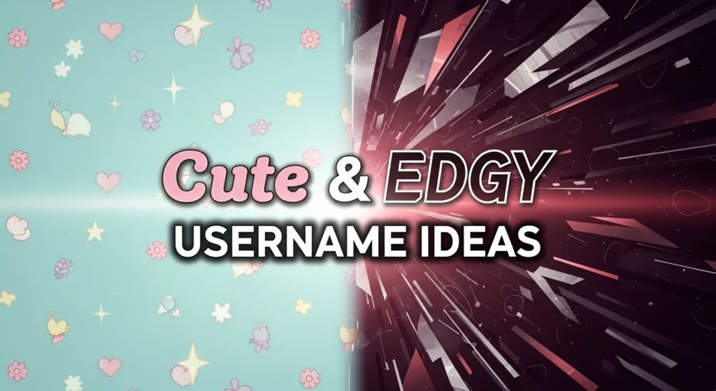 Cute & Edgy Username Ideas