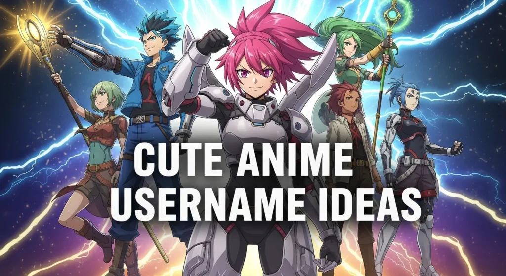Cute Anime Username Ideas