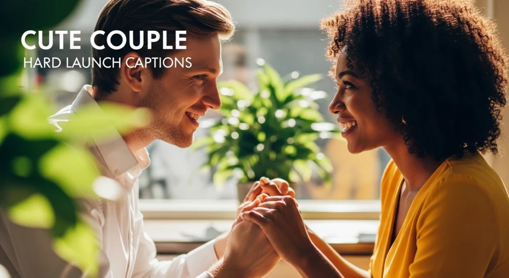 Cute Couple Hard Launch Captions