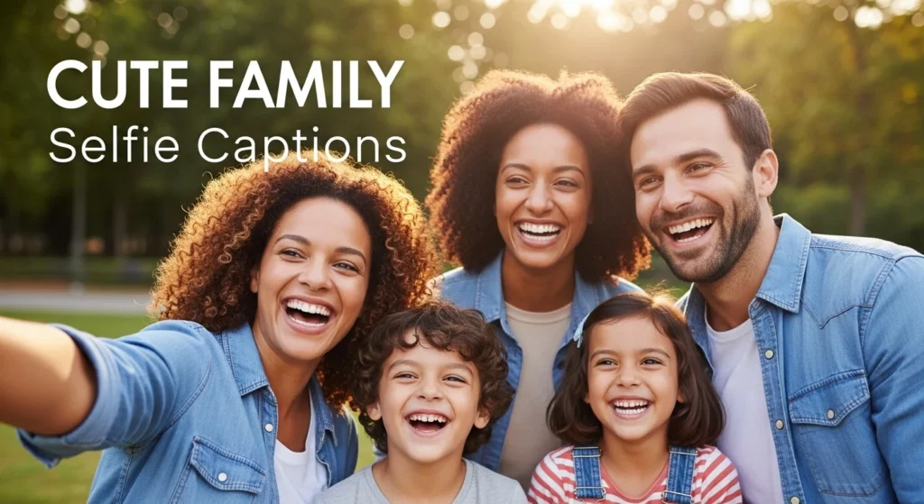 Cute Family Selfie Captions